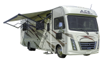 Side profile of the Roadbear Class A 30-32' RV