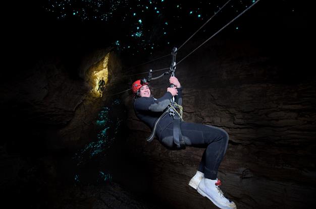 Waitomo glowworm caves