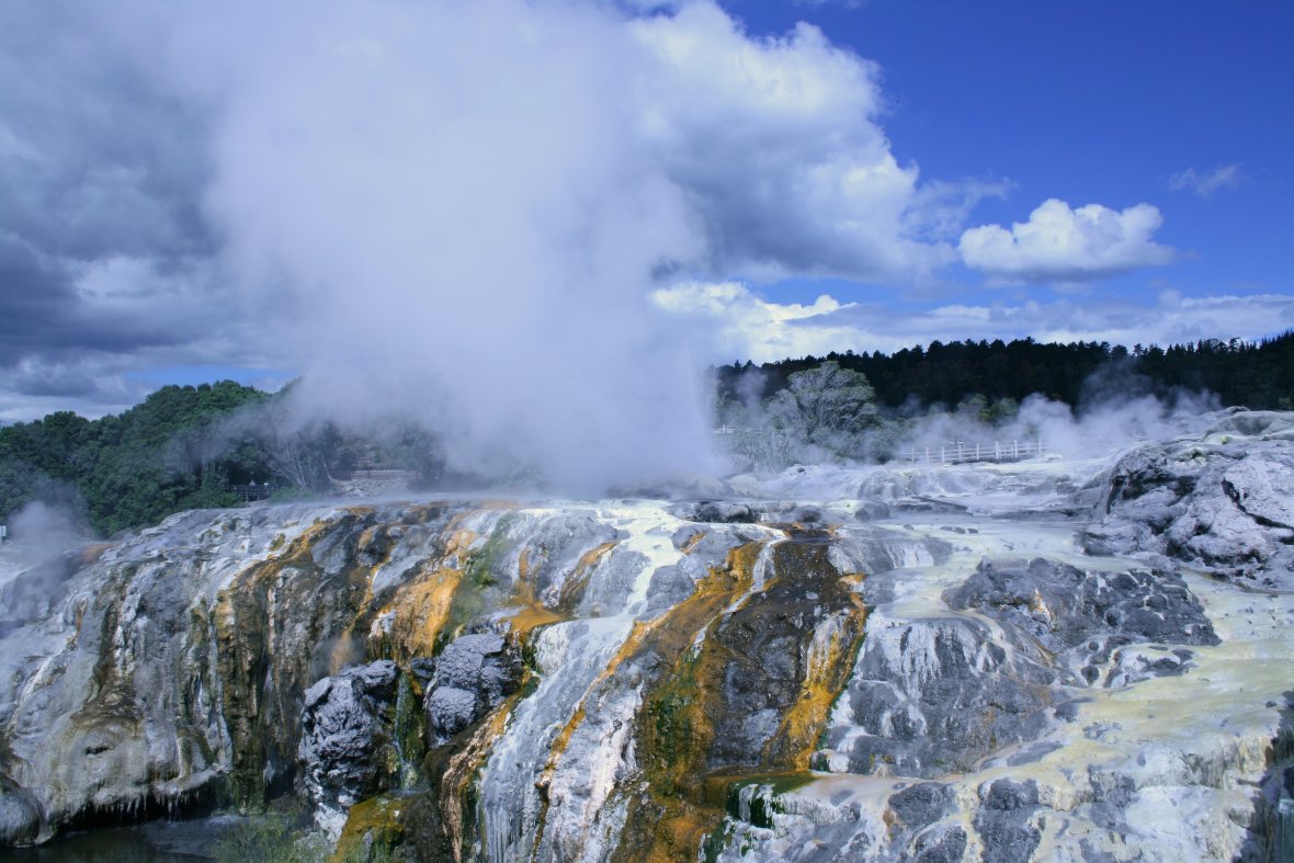 Geothermals in Rotorua 