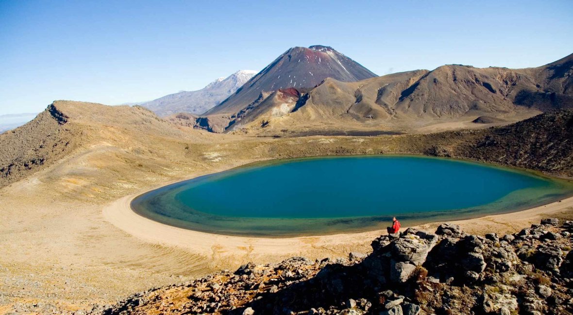 Lake Taupo Blue Lakes Tongariro Crossing