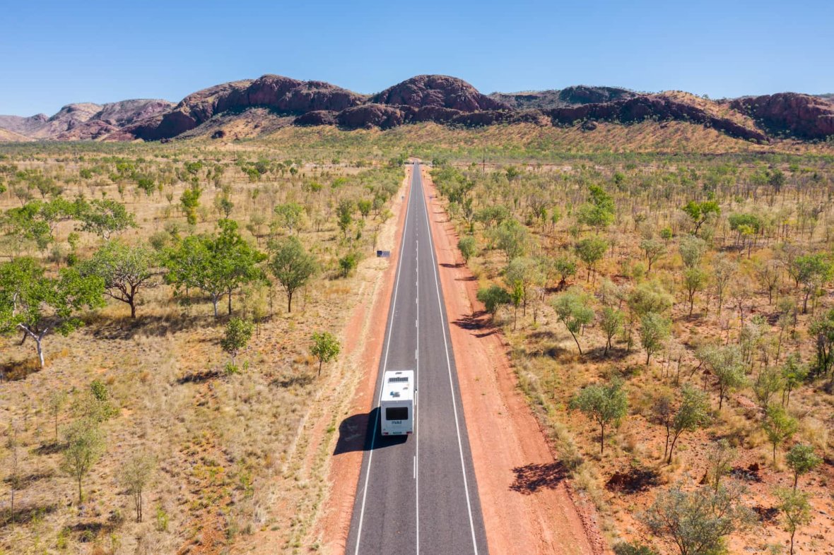 Lake Argyle Britz Campervans