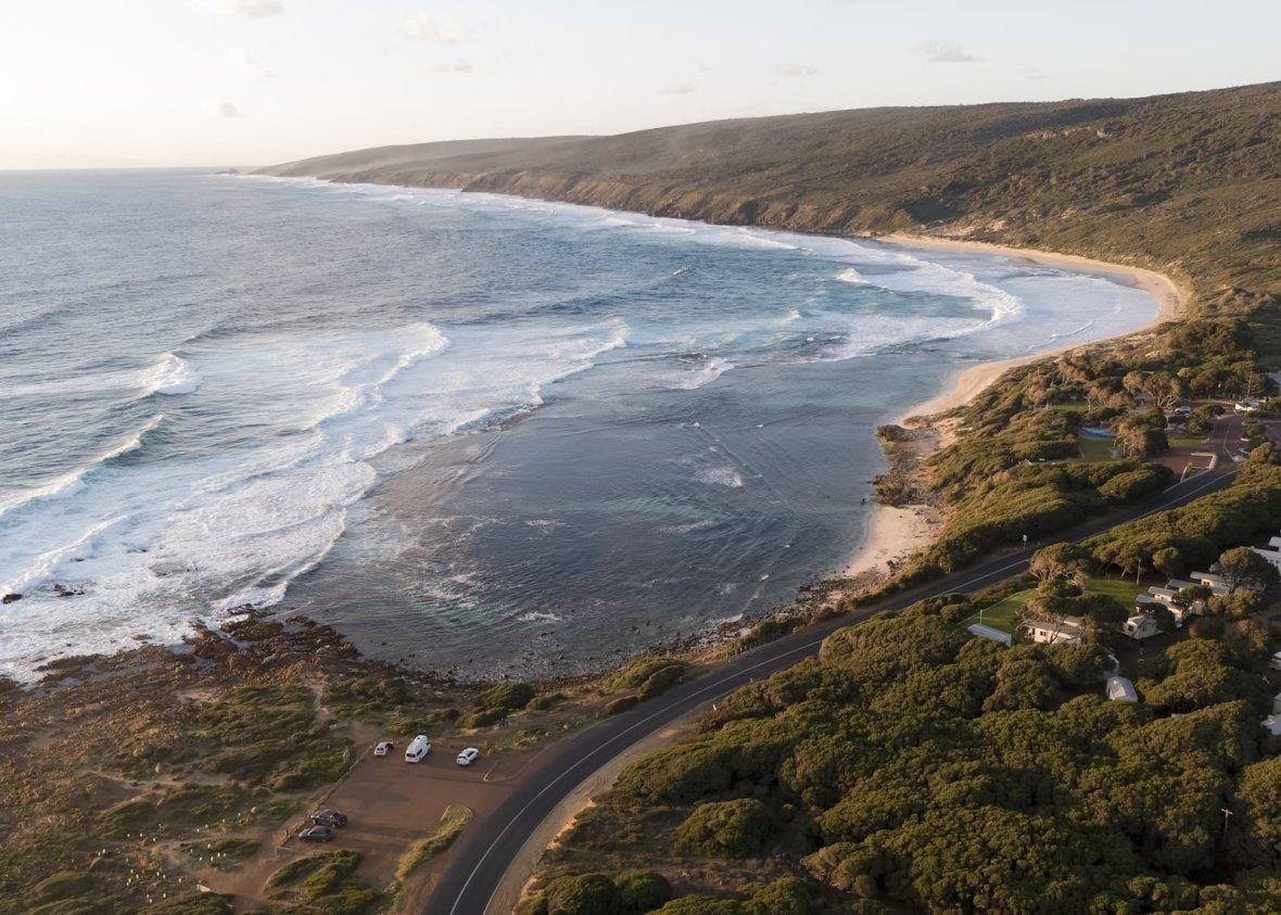 britz campervans hitop yallingup western australia