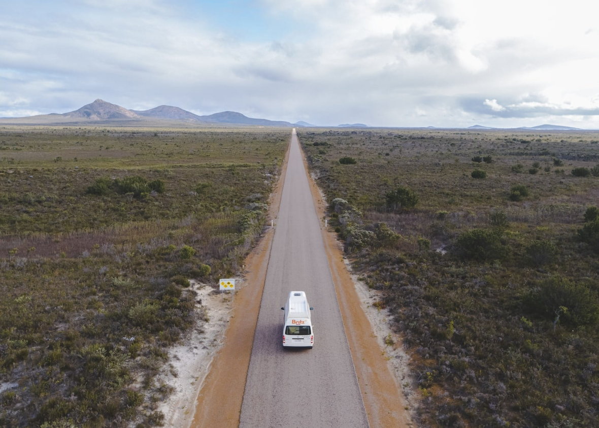 britz campervans western australia cape range esperance