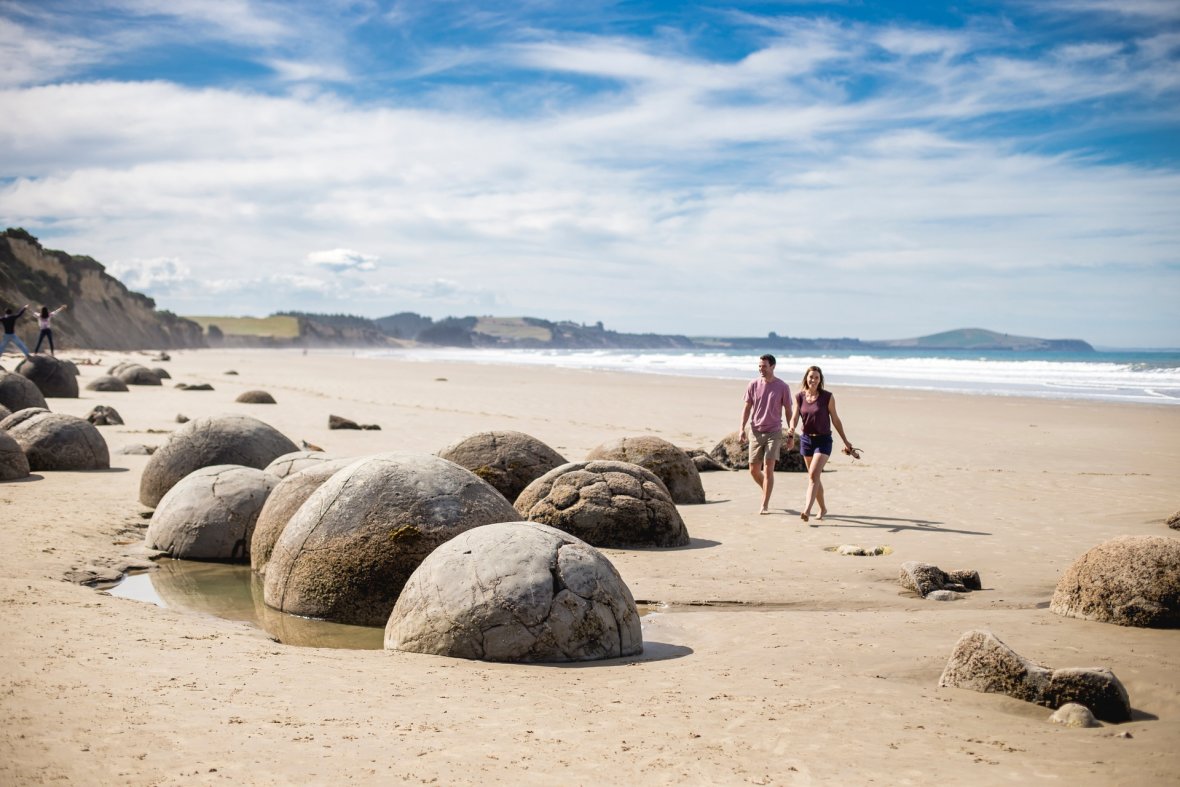 Moeraki Boulders - Canterbury