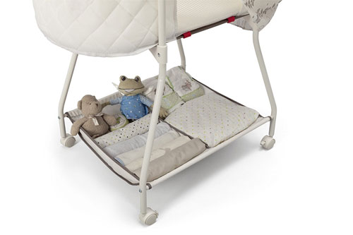 bassinet with storage underneath