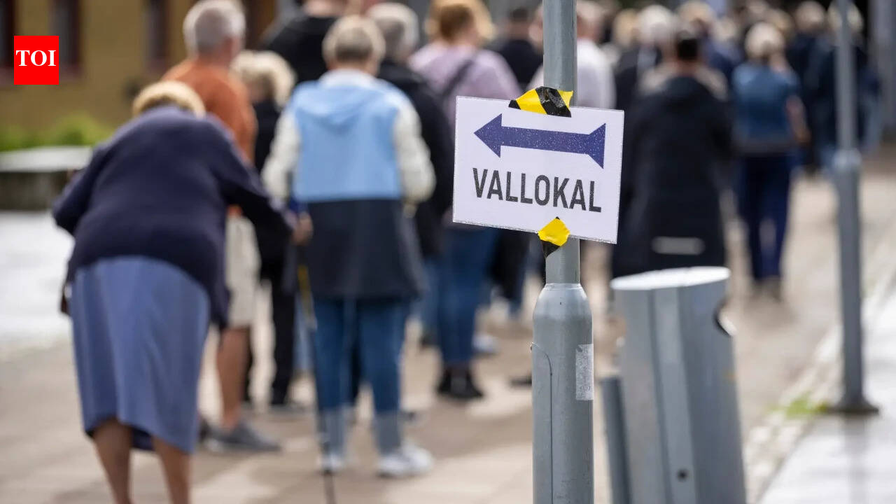 Sweden opposition holds slender lead in tight election, projection shows a