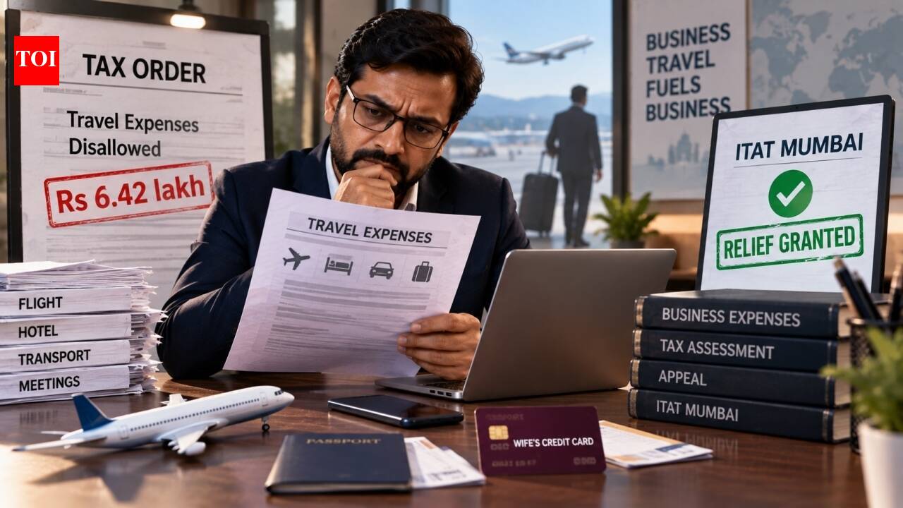 Rs 6.42L business travel paid via wife’s card, man gets tax notice; what ITAT said