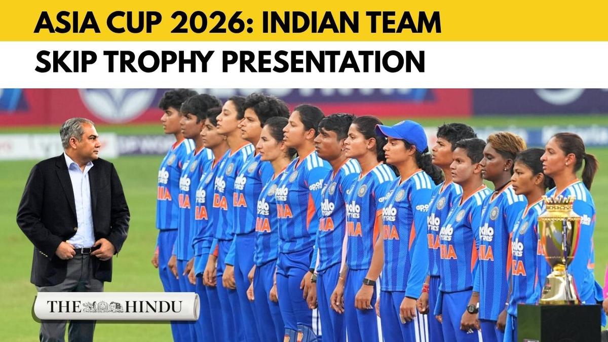 Asia Cup 2026: Indian women’s cricket team refuse trophy from Pakistan’s Mohsin Naqvi