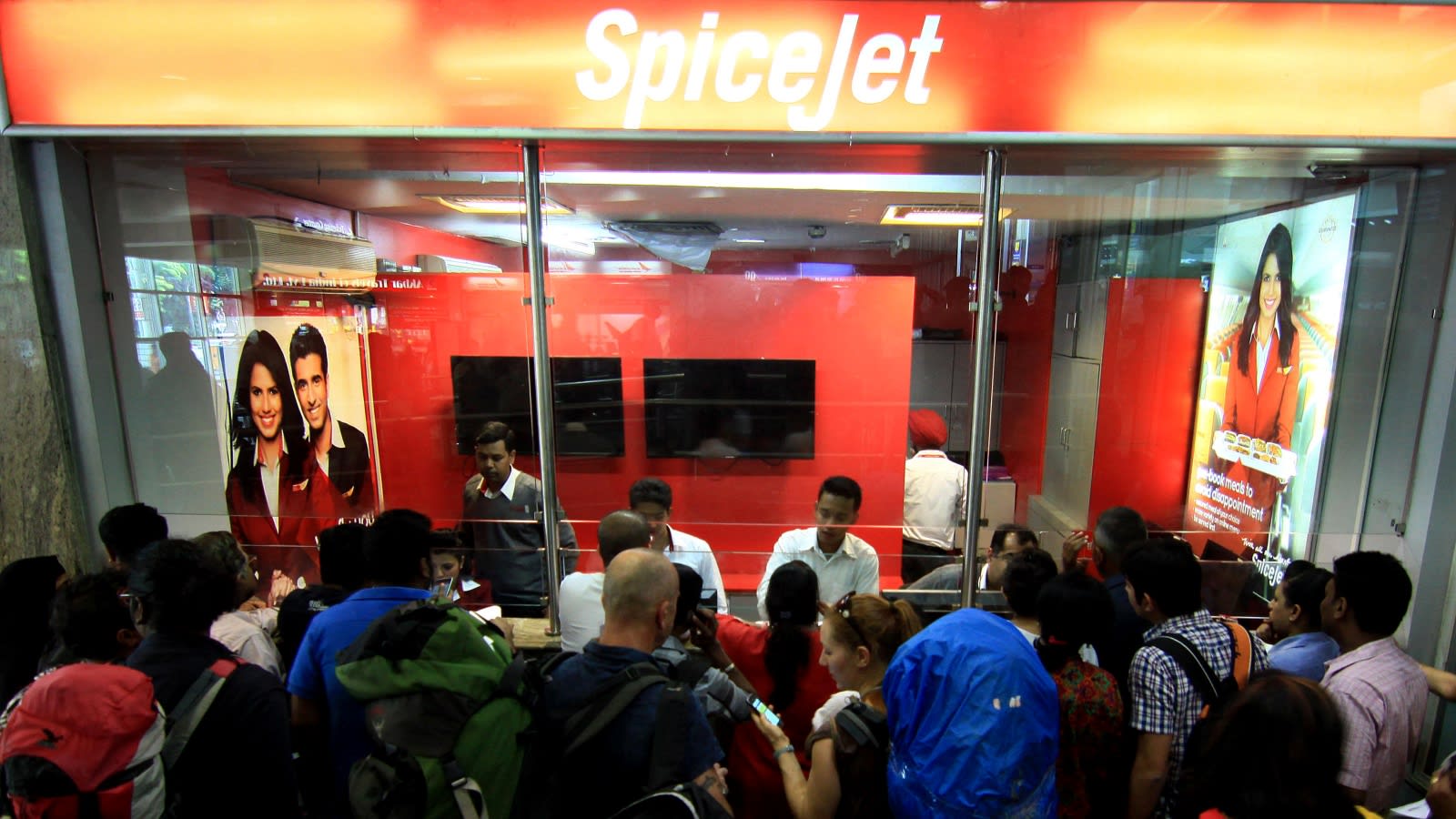 SpiceJet Delhi-Dubai flights delayed 16-29 hours, passengers protest at airport