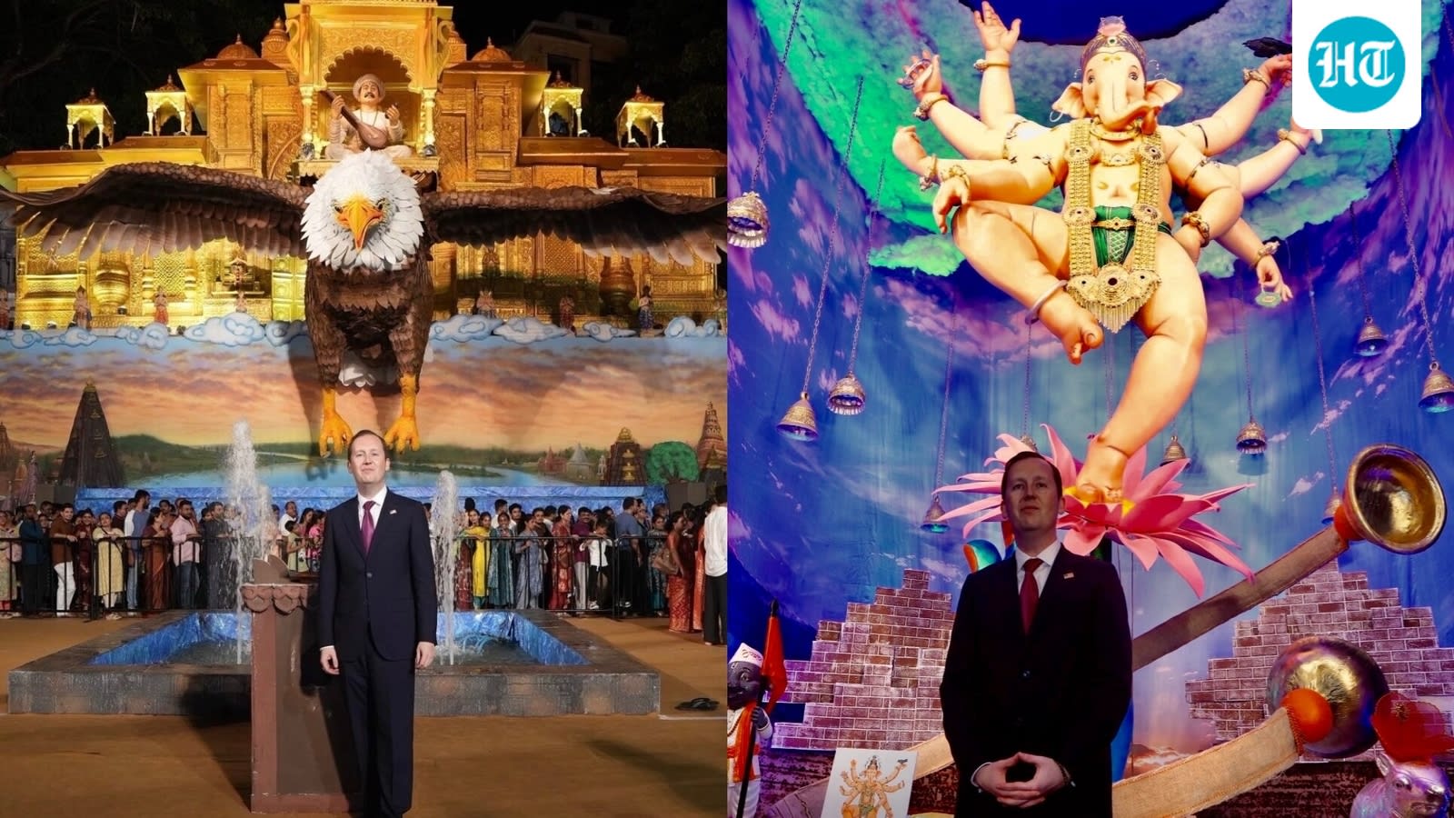 US Ambassador Sergio Gor visits Lalbaugcha Raja, calls Ganpati celebrations ‘incredible’