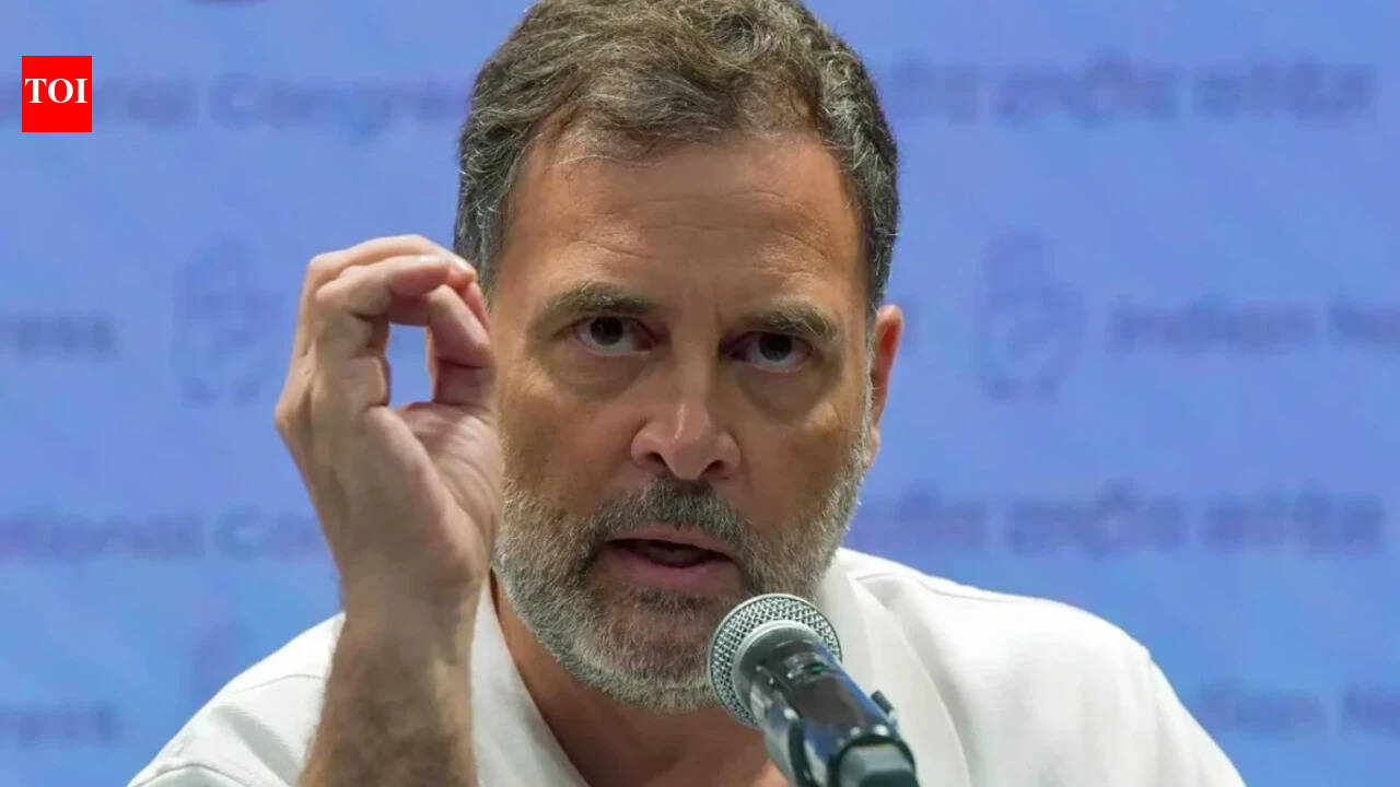 'Have a spine, don't lie down in front of Trump': Rahul flays PM Modi over 'UPI tax'