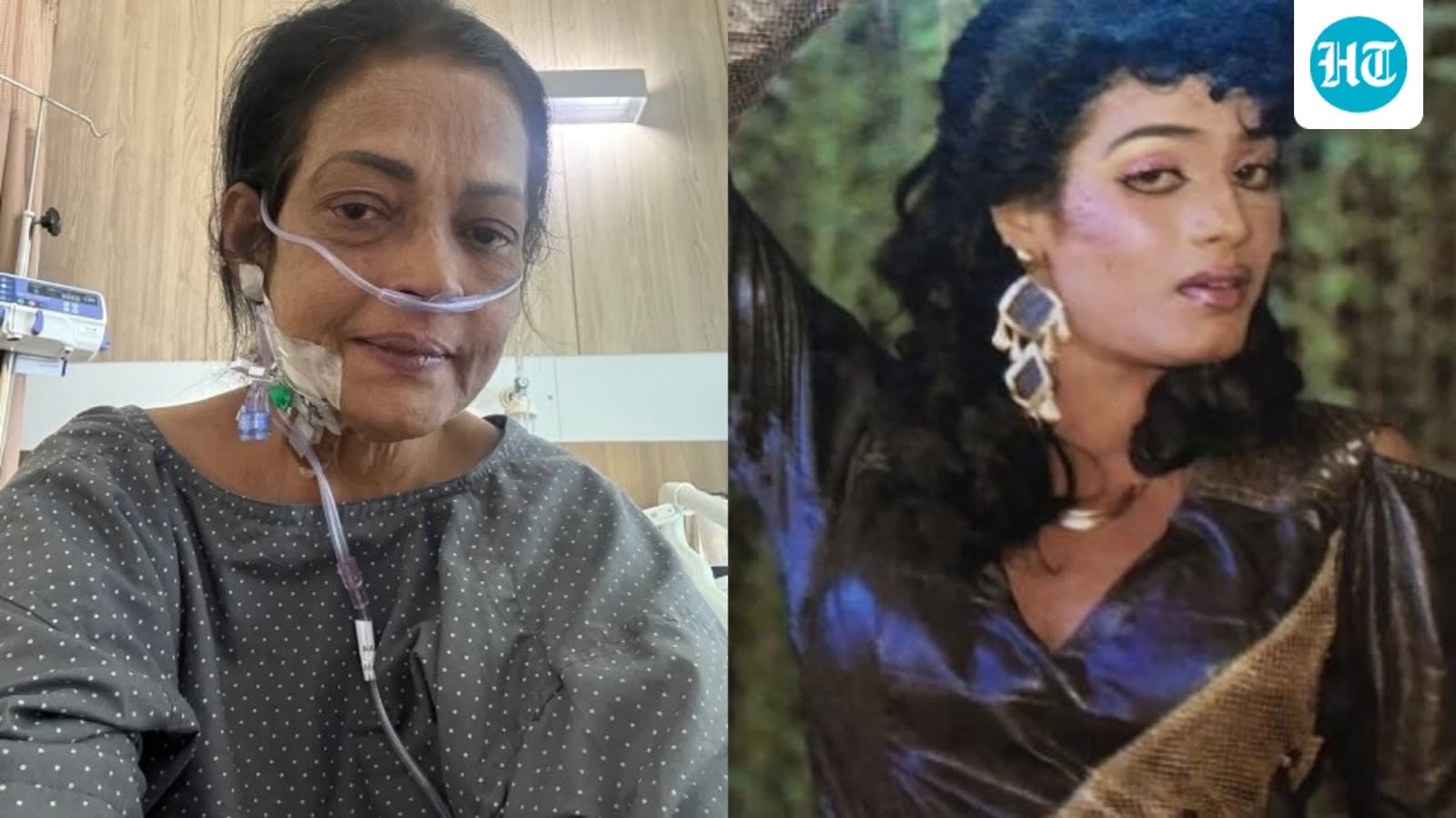 Worried fans ask for health updates as 61-year-old Disco Shanthi posts picture of her hospitalisation