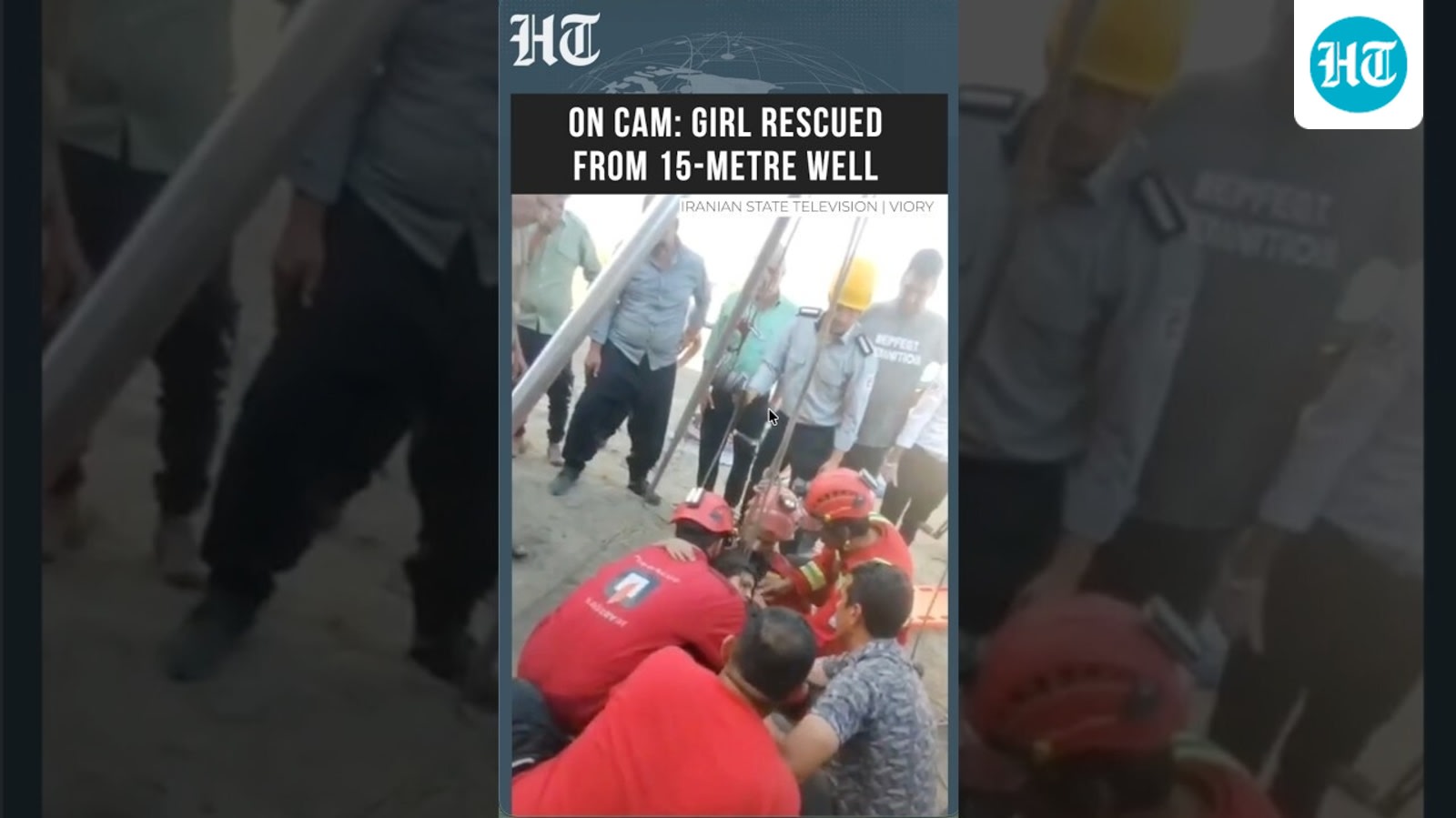 Iran: Girl Rescued After Terrifying 15-Metre Well Fall