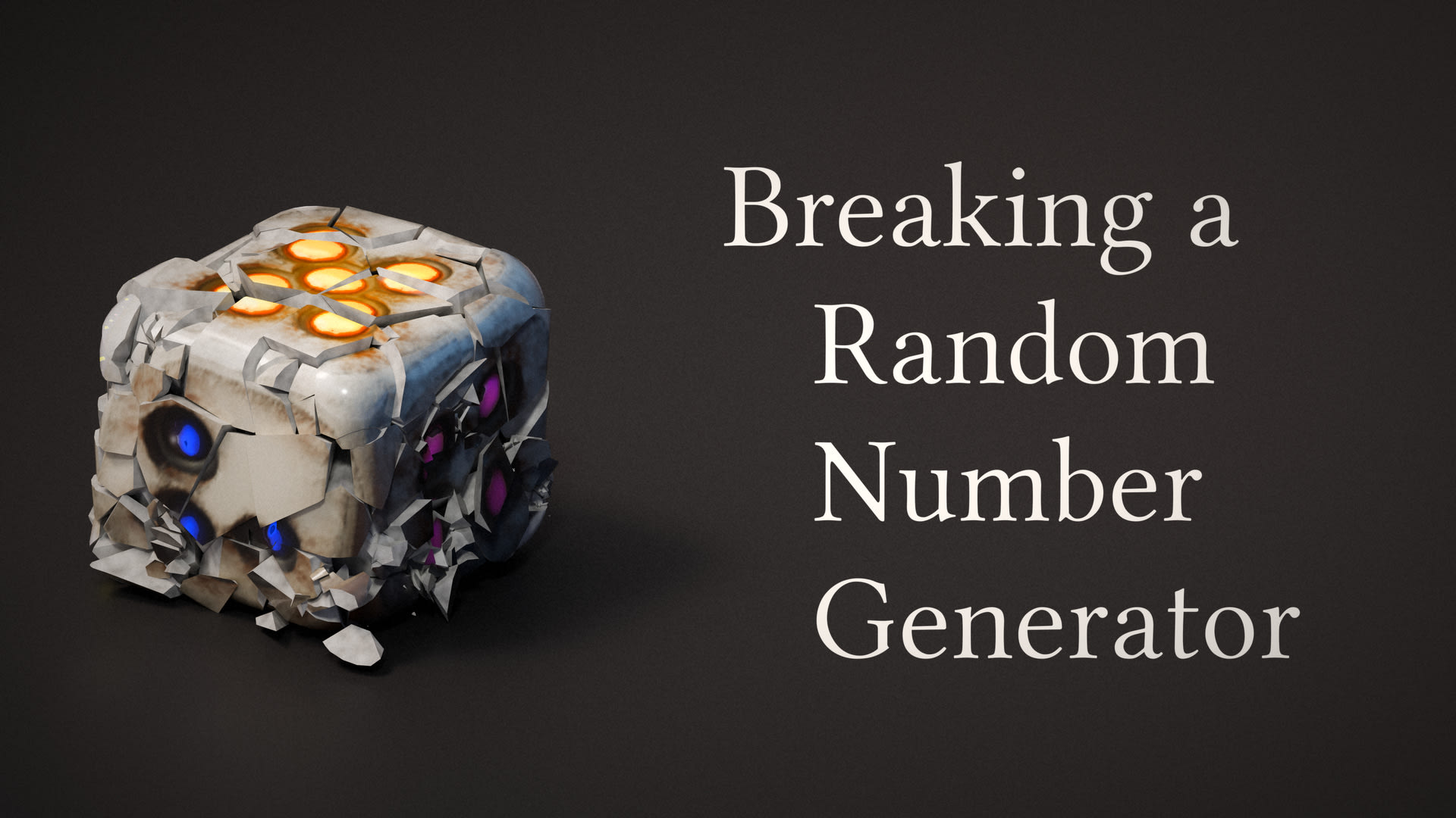 Reversing Factorio's RNG