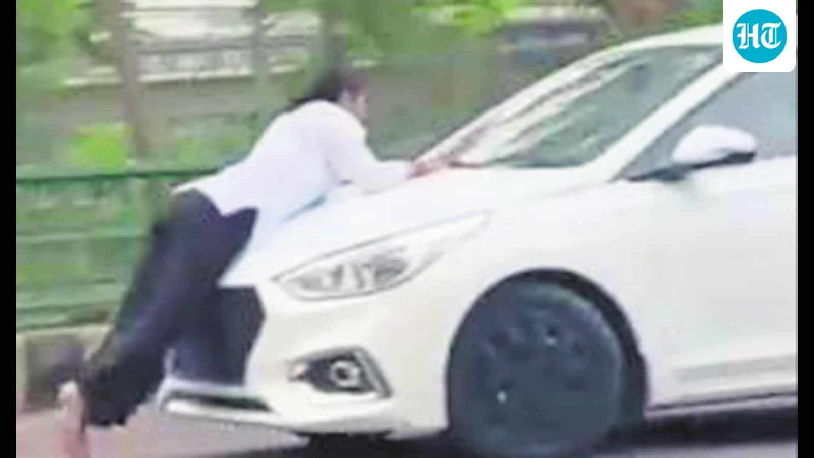 Bonnet ‘drama’: Driver arrested; cops probe new videos, counter-claims