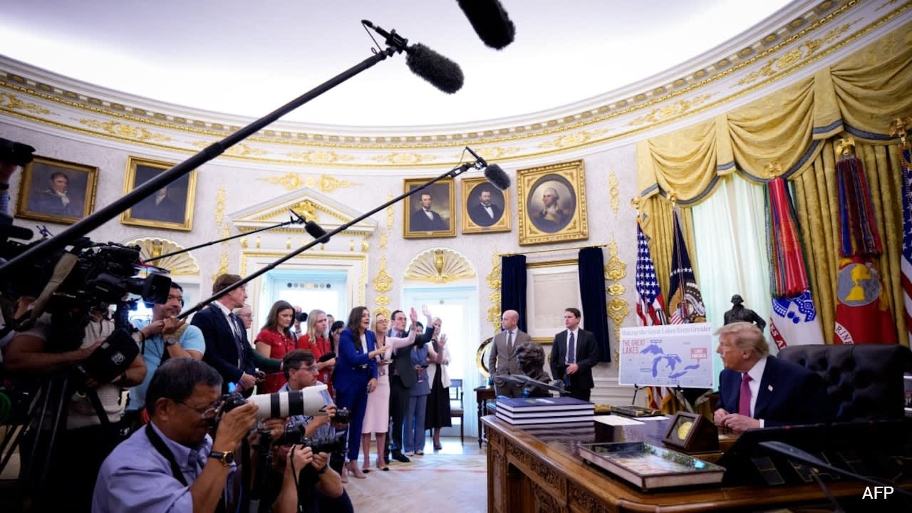 "Fiction And Lies": Trump Bans CNN, Politico From White House