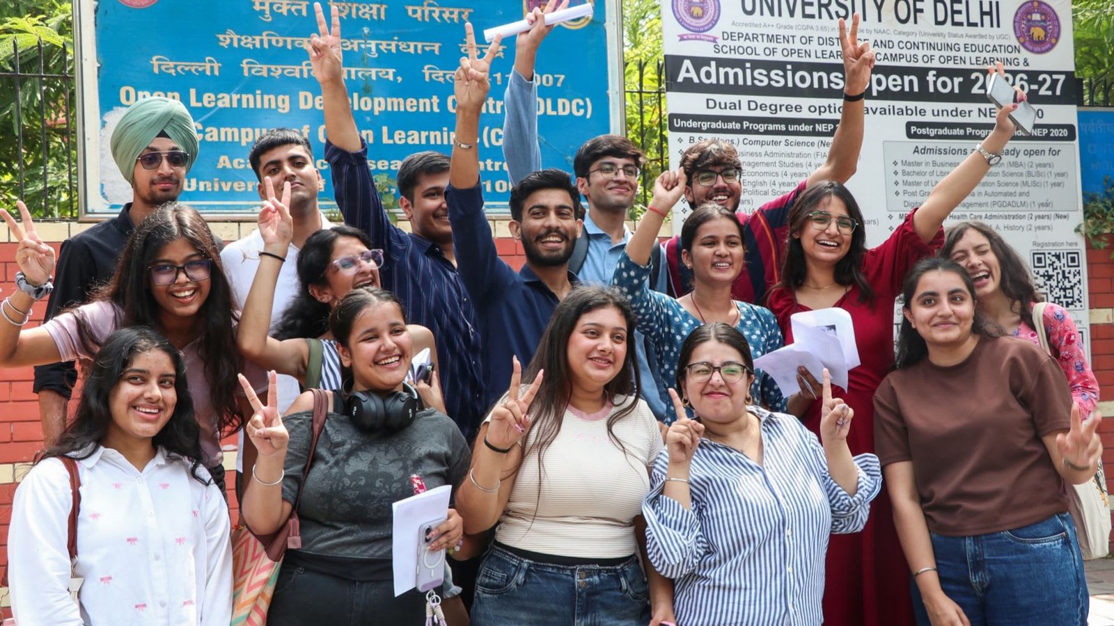 As students vote in DUSU polls, social media and Satya Niketan tragedy dominate conversation