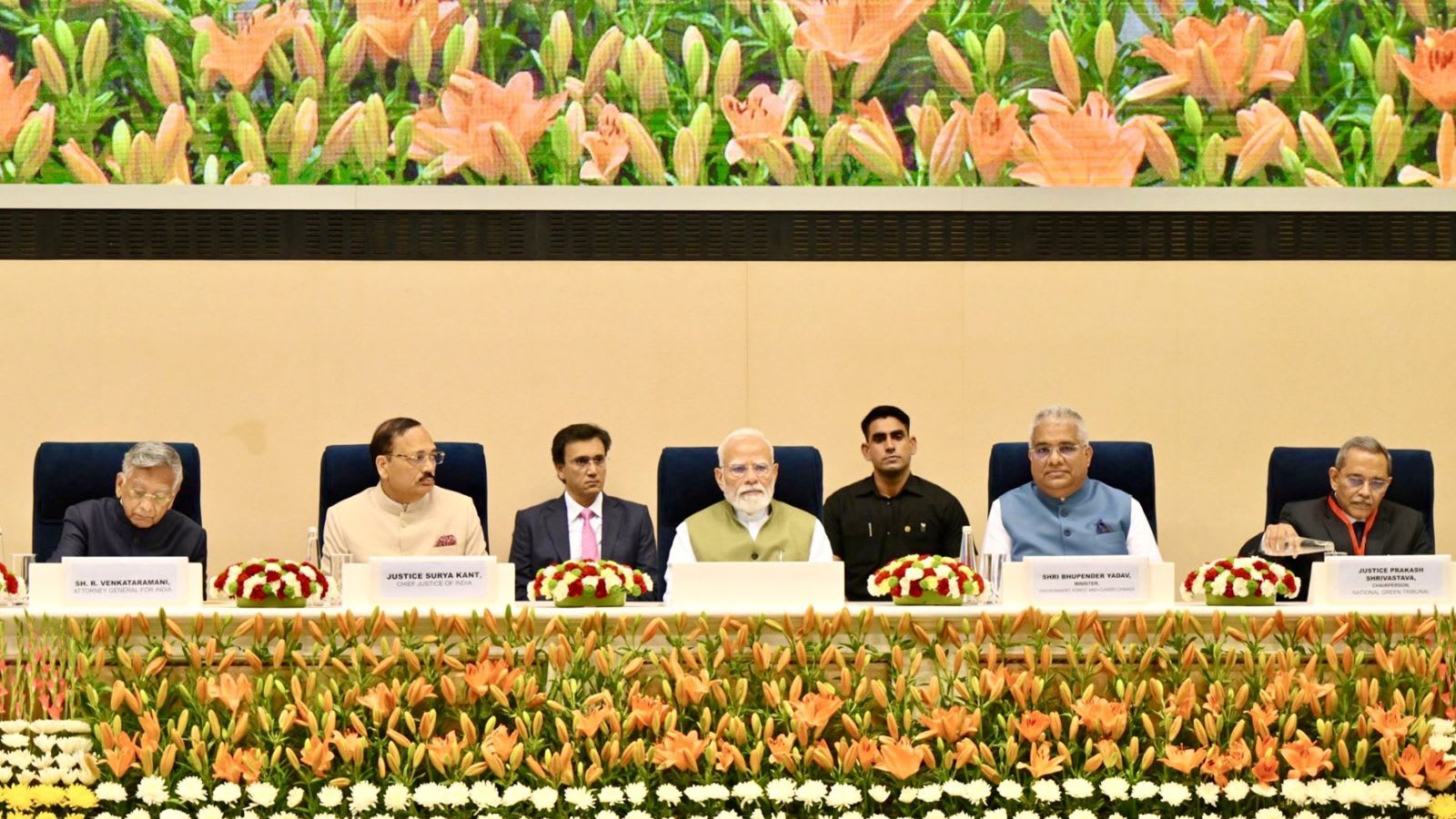 Carbon emission blame unfairly put on developing nations: PM Modi at NGT international conference