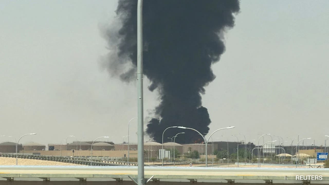After Fire Near Riyadh Airport, Houthis Say They Targeted "Sensitive Sites"
