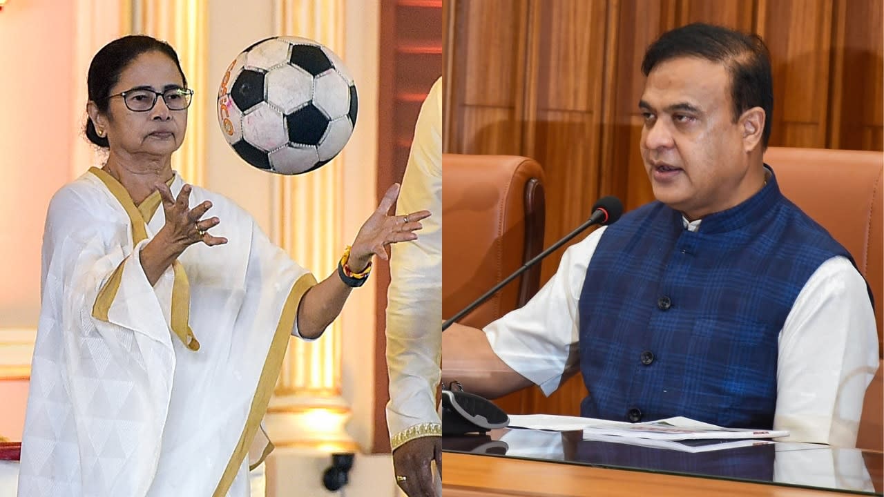 'Football Will Deflate': Himanta Sarma Jabs Mamata Banerjee Over Party Symbol