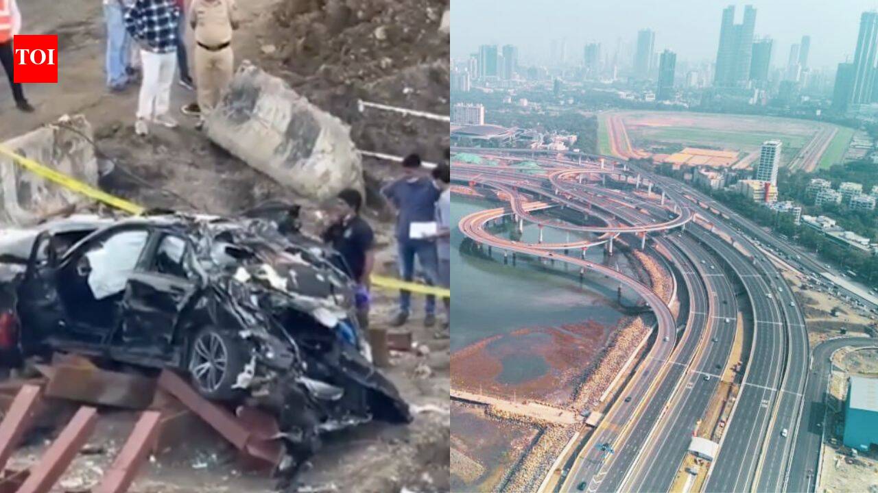 3 youths killed, 1 critical after speeding BMW crashes on Mumbai's Coastal Road