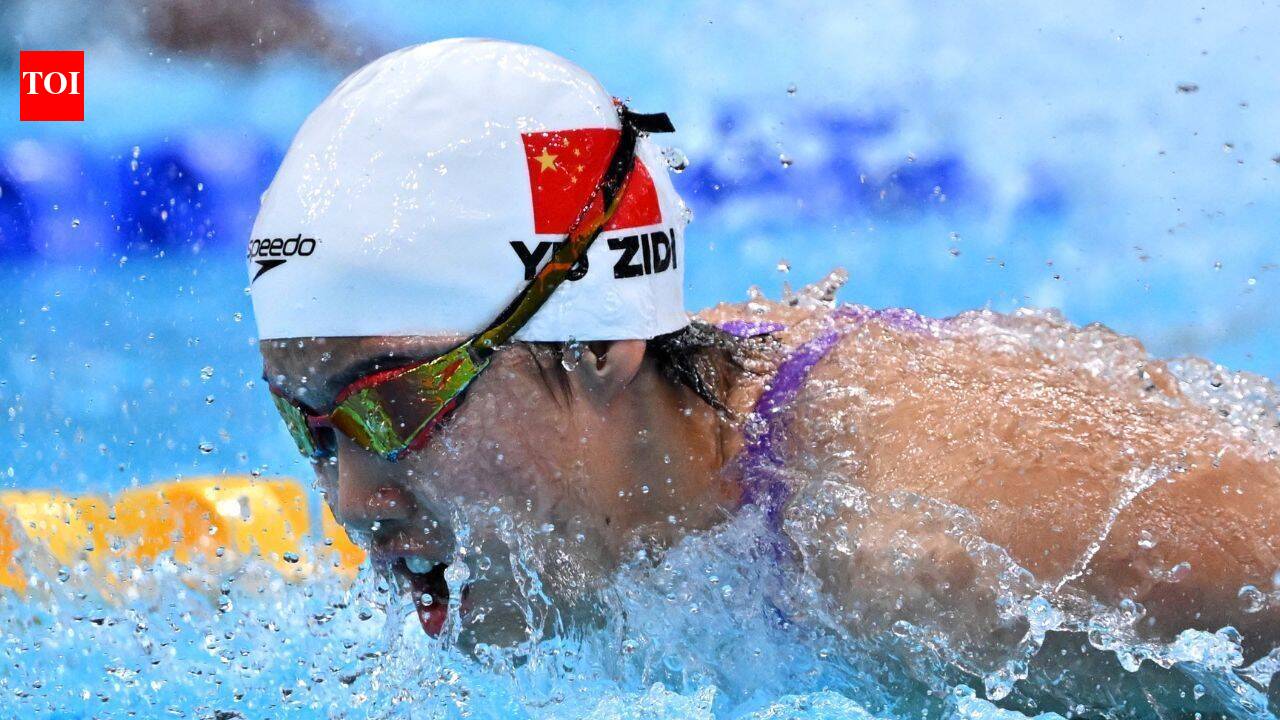 China's 13-year-old swimmer breaks Asian Games record, wins 200m butterfly gold
