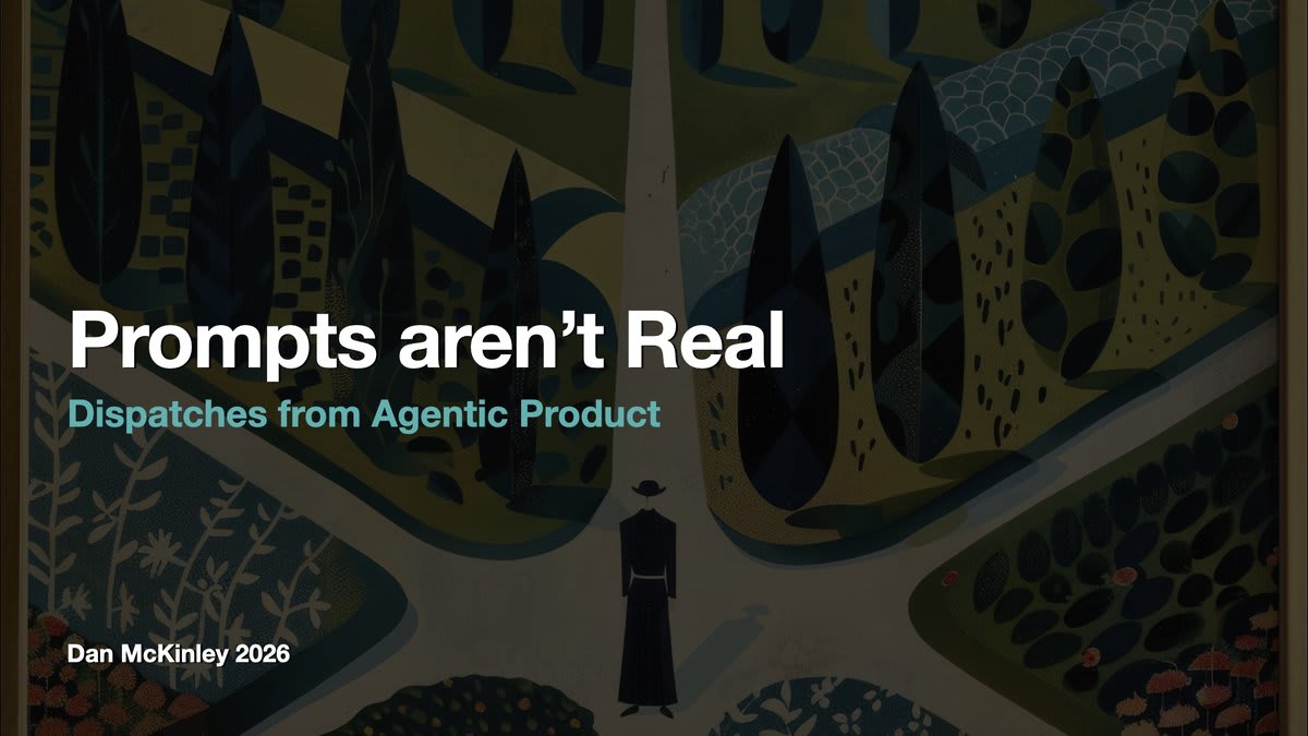 Prompts Aren't Real