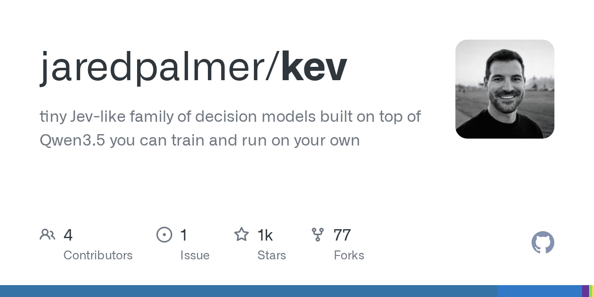 Kev: Tiny Jev-like family of decision models built on top of Qwen3.5