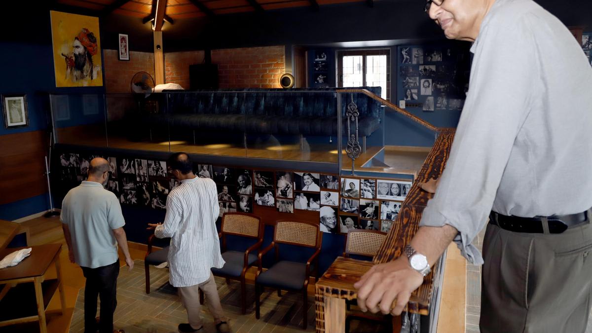 Music studio set up in 100-year-old home craved by builders in Belagavi