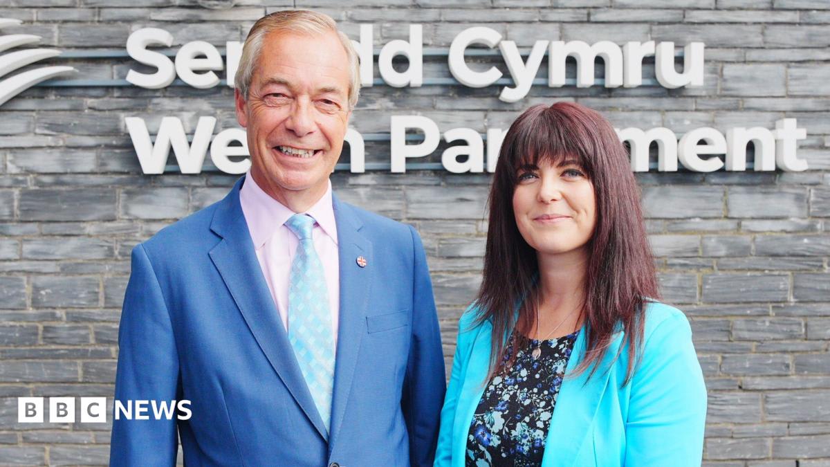 Helen Jenner announced by Nigel Farage as new leader of Reform in Wales