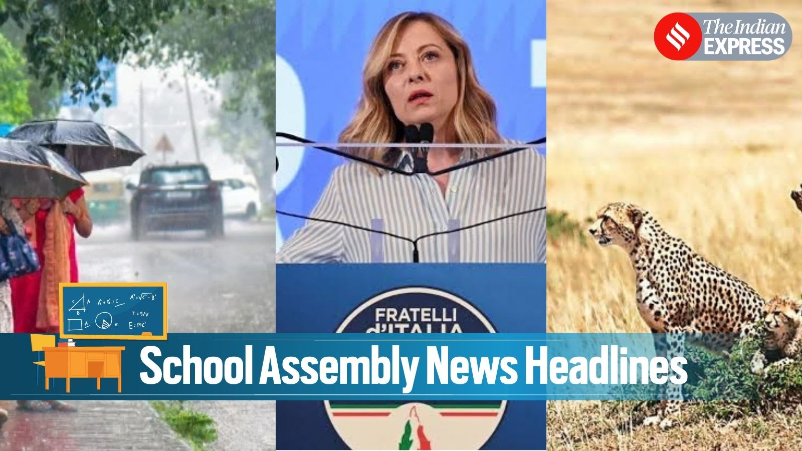 Today News Headlines for School Assembly, September 22, 2026: IMD issues orange alert for 6 Kerala districts; Suchika Tariyal given bronze in Asian Games