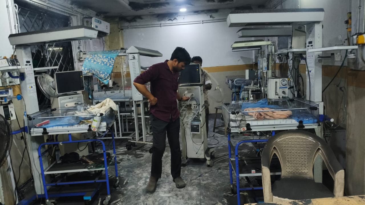 2 Infants Killed As AC Blast Triggers Fire At Telangana Hospital