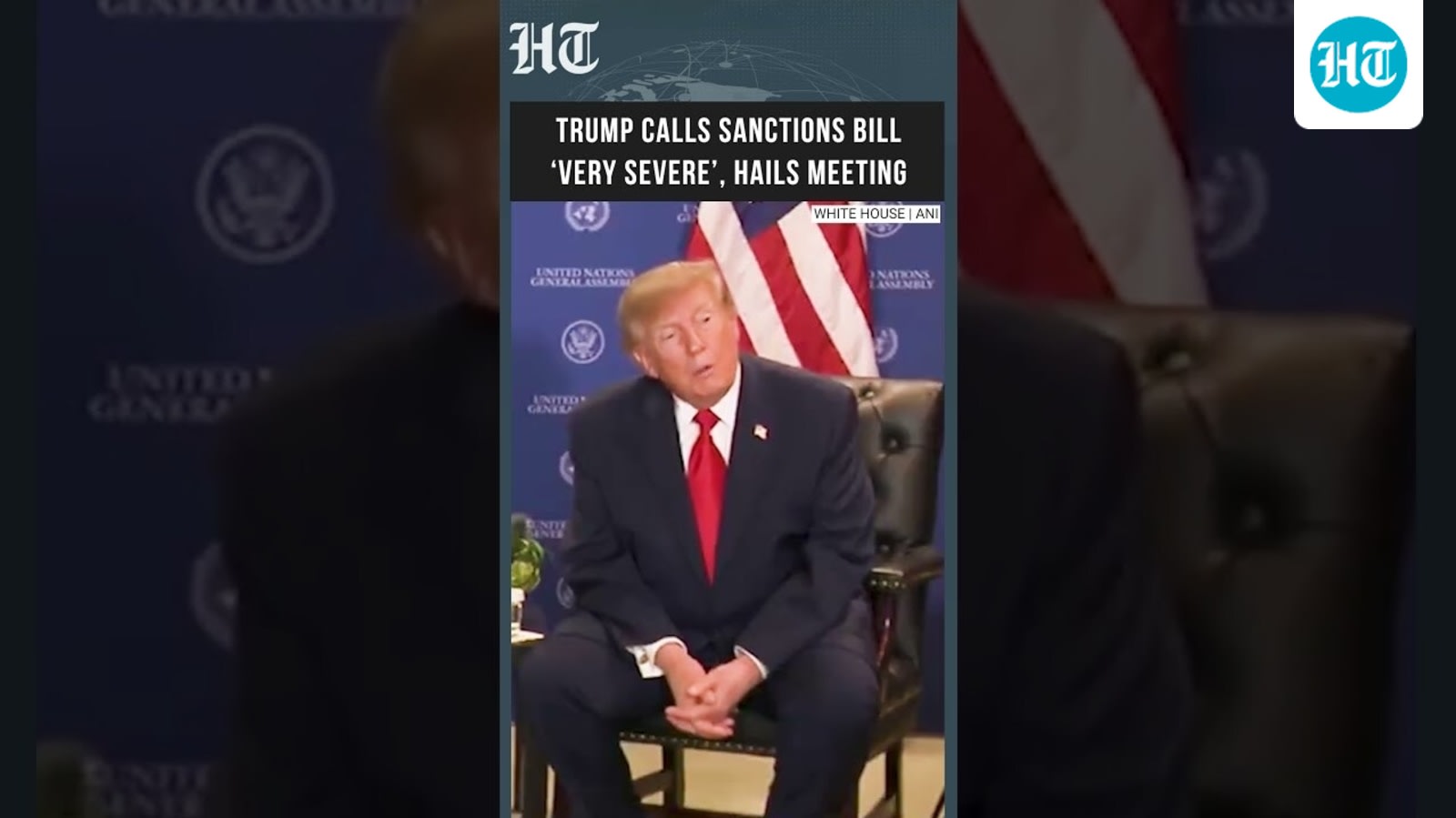 Trump Calls Russia-Iran Sanctions Bill ‘Very Severe’ Ahead of Xi Meeting