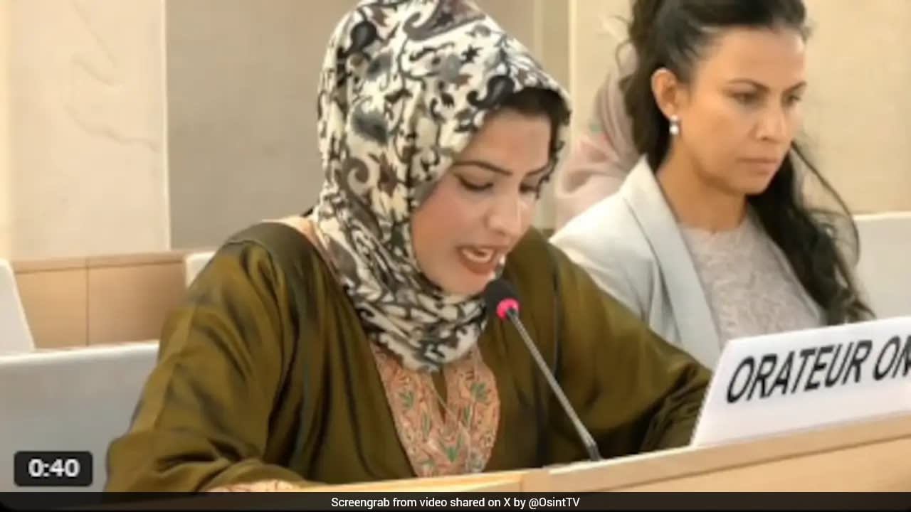Kashmiri Woman Slams Pakistan's Bloody Crackdown Of Protests In PoK At UN