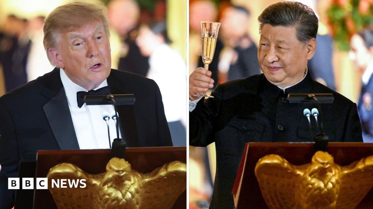 Watch: What was it like inside the Trump-Xi White House dinner?