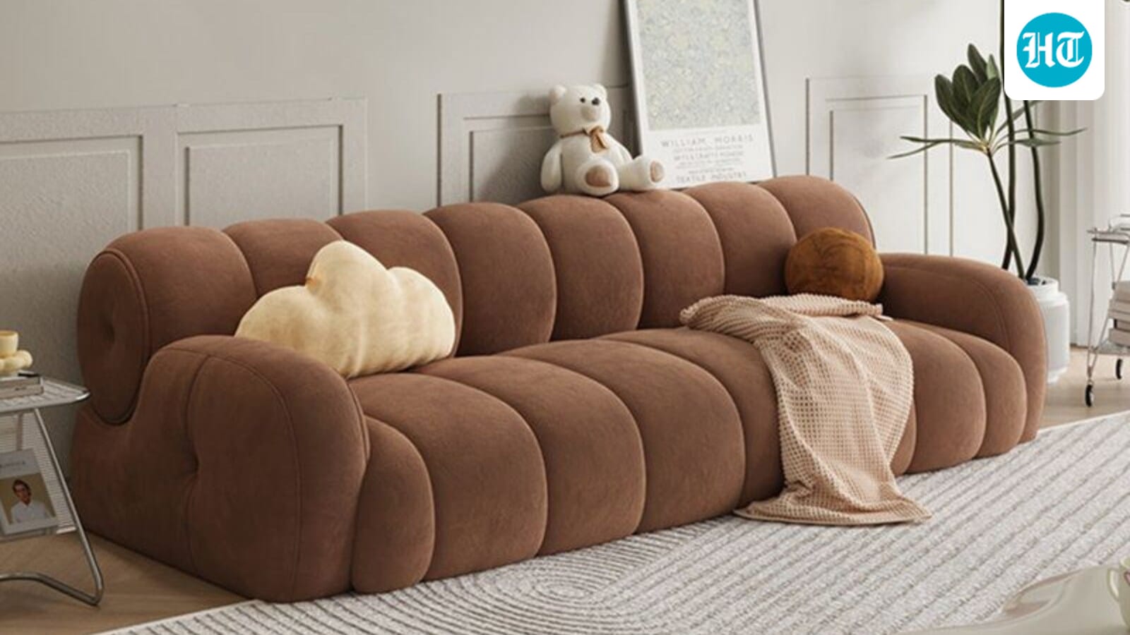 From plush neutrals to bold designs, here are 7 bubble sofas to give your living room a cosy, sculptural look