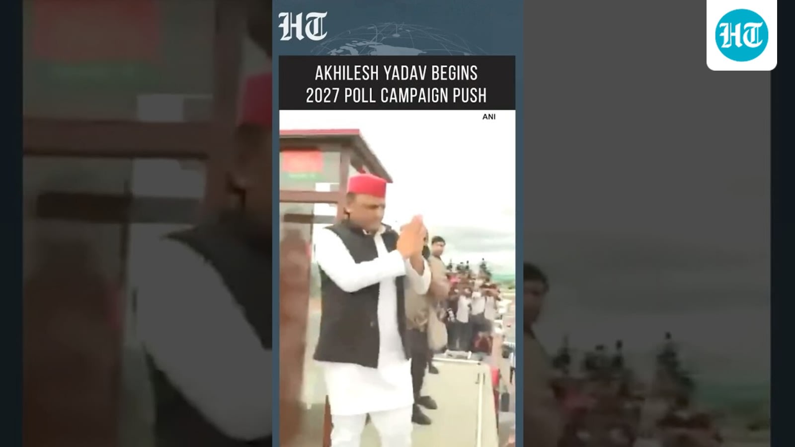 SP Chief Akhilesh Yadav Begins PDA Rath Yatra Campaign For 2027 Assembly Elections | HT India