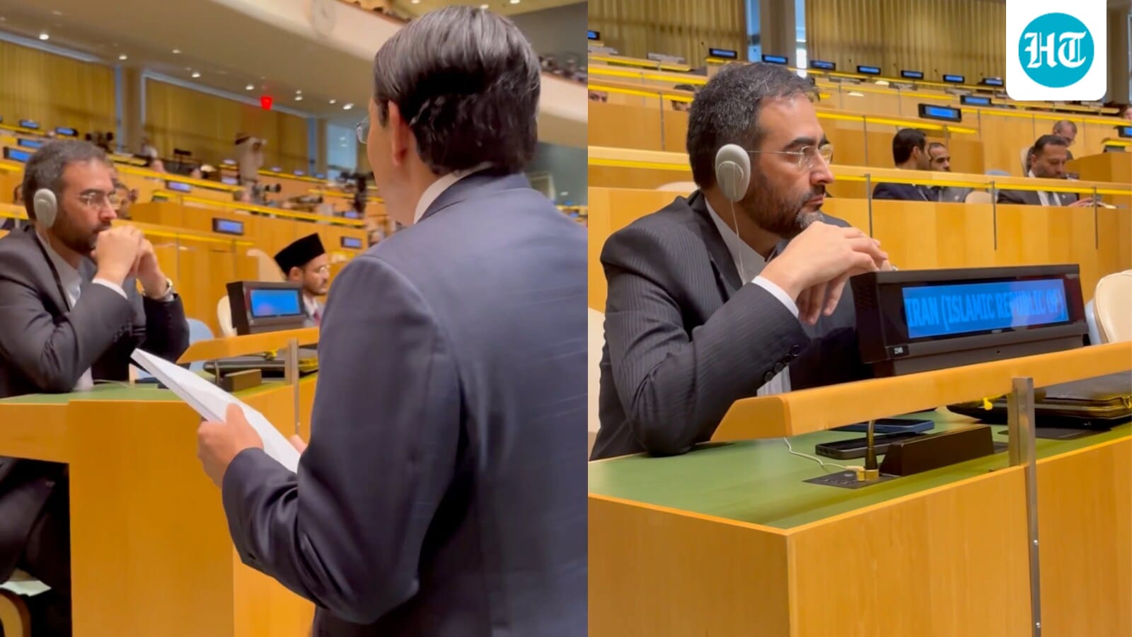 Israel's UN ambassador Danny Danon offers Starlink to Iran envoy amid UNGA session | Watch