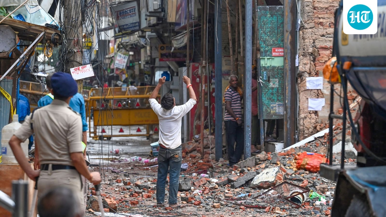 Satya Niketan building collapse: High-level panel to examine students' accommodation, Delhi HC told