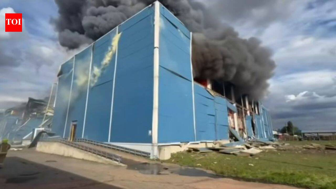 Watch: Russian drones hit McDonald’s-linked warehouse in Ukraine, 5 killed
