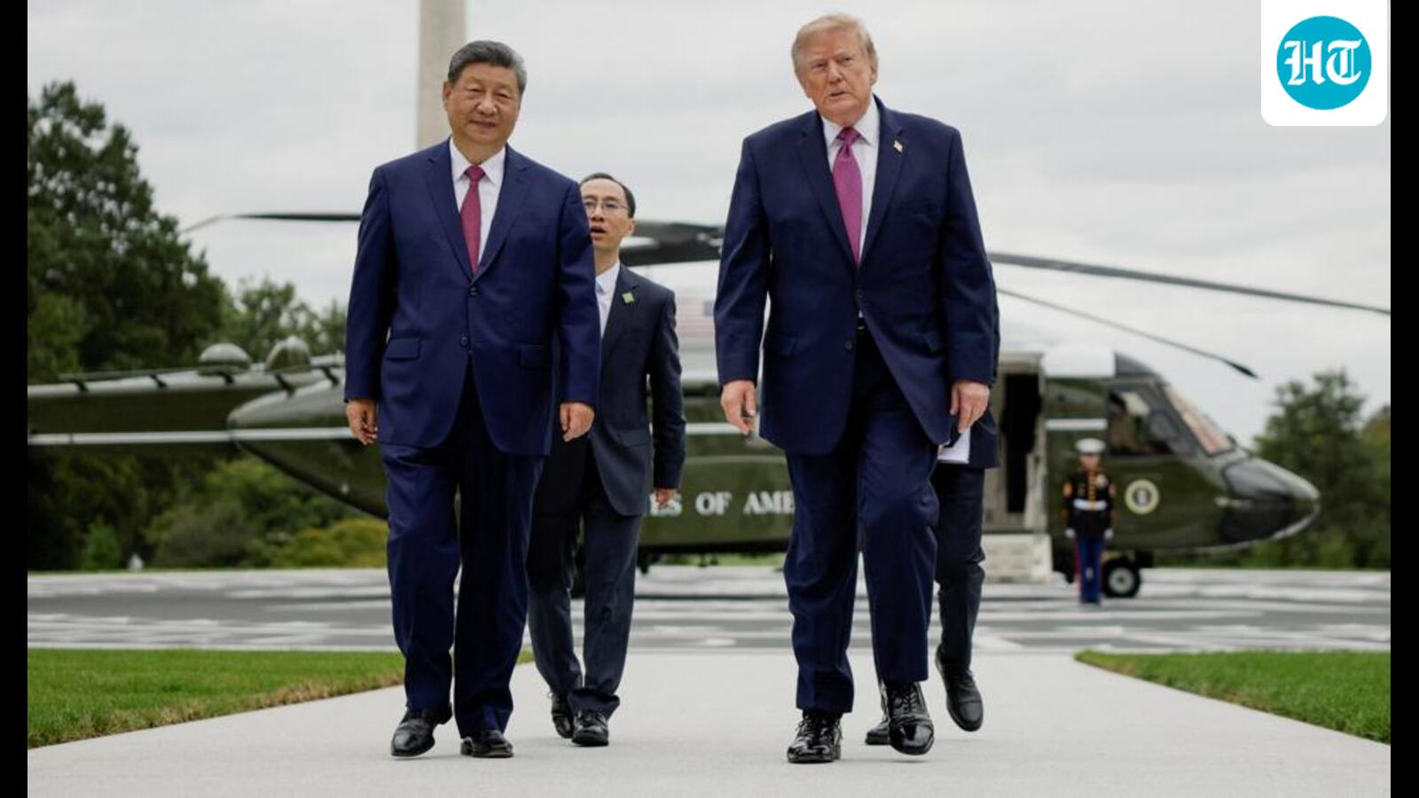 In Xi-Trump summit pomp, pageantry has postponed pressure
