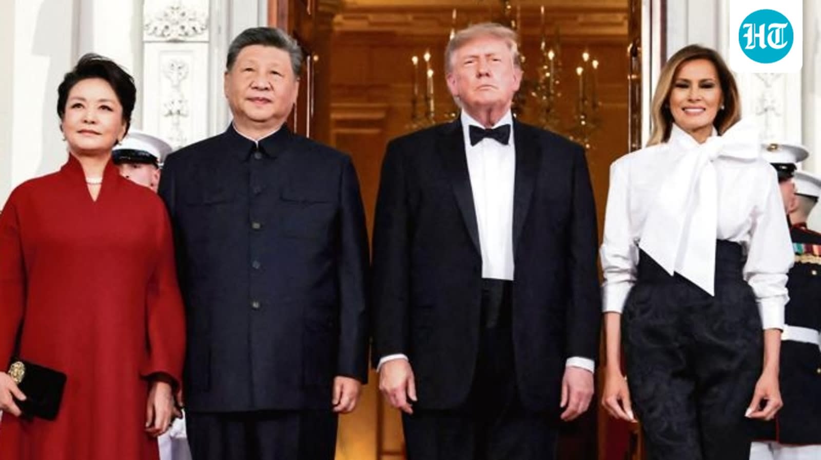 Trump calls China’s first lady ‘Beautiful’ as presidential couples meet