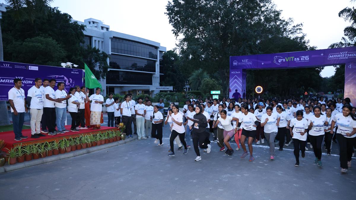 VIT conducts Run Fest marathon during Gravitas 2026
