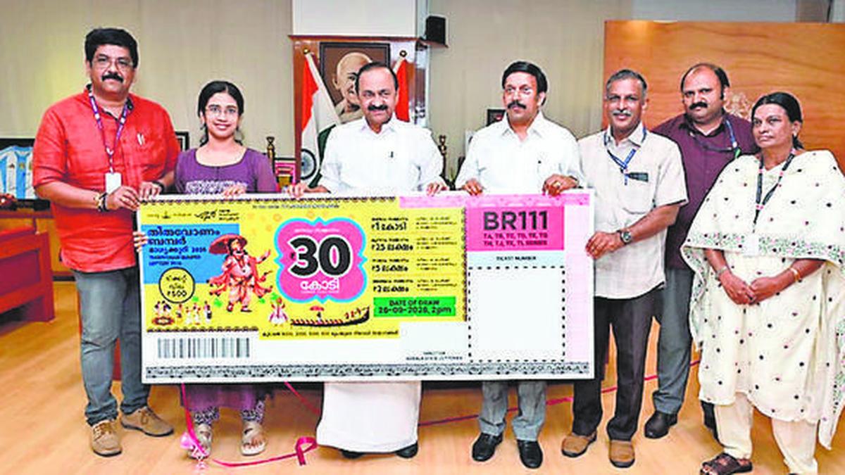 Ticket no. TL 360615. wins ₹30 crore first prize of Keralam government’s Thiruvonam bumper lottery