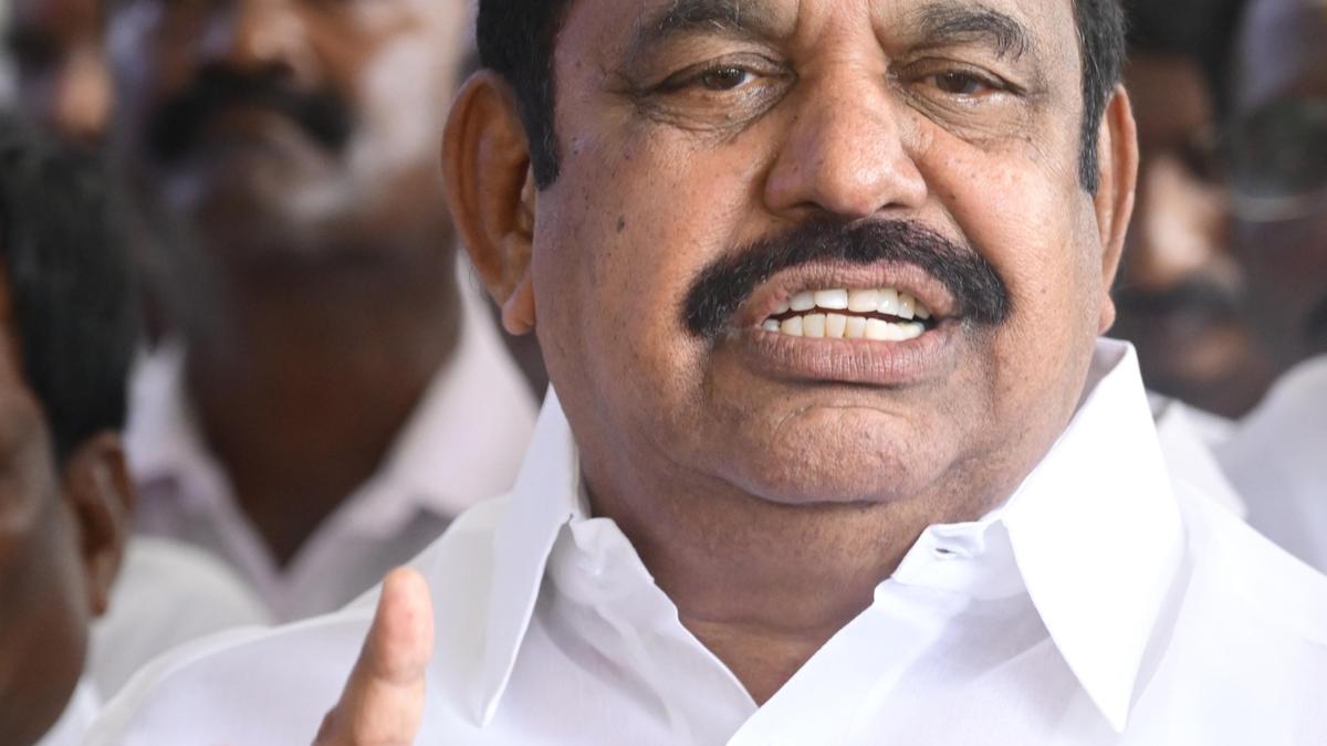 Palaniswami accuses Vijay of speaking contrary to truth on ‘Gem’ Veeramani’s arrest