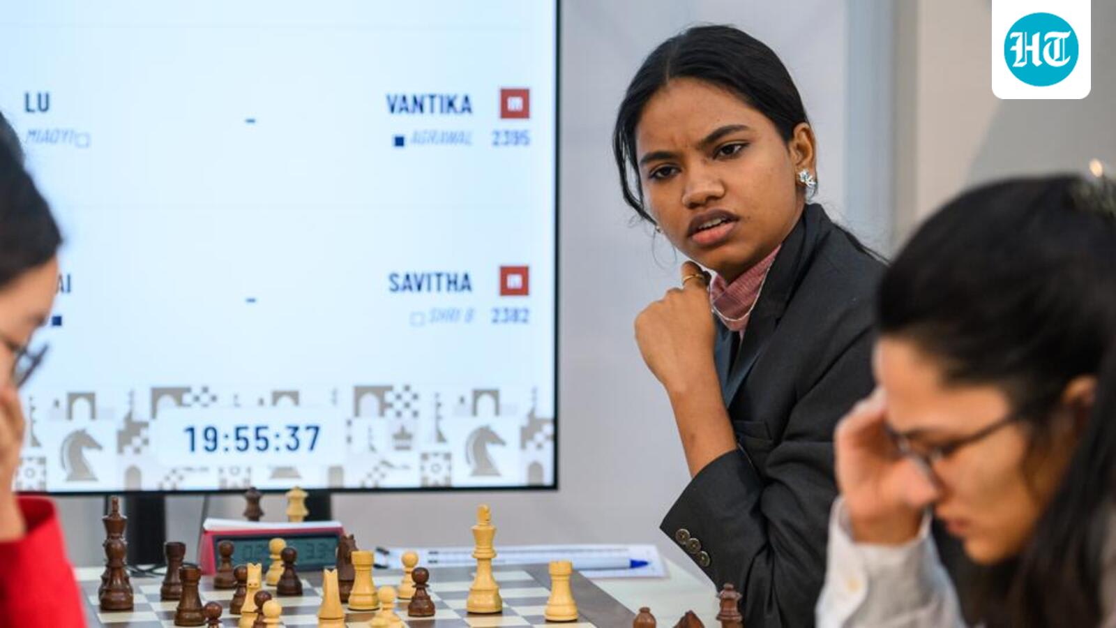 Chess Olympiad: Savitha Shri salvages India, keeps team in medal hunt