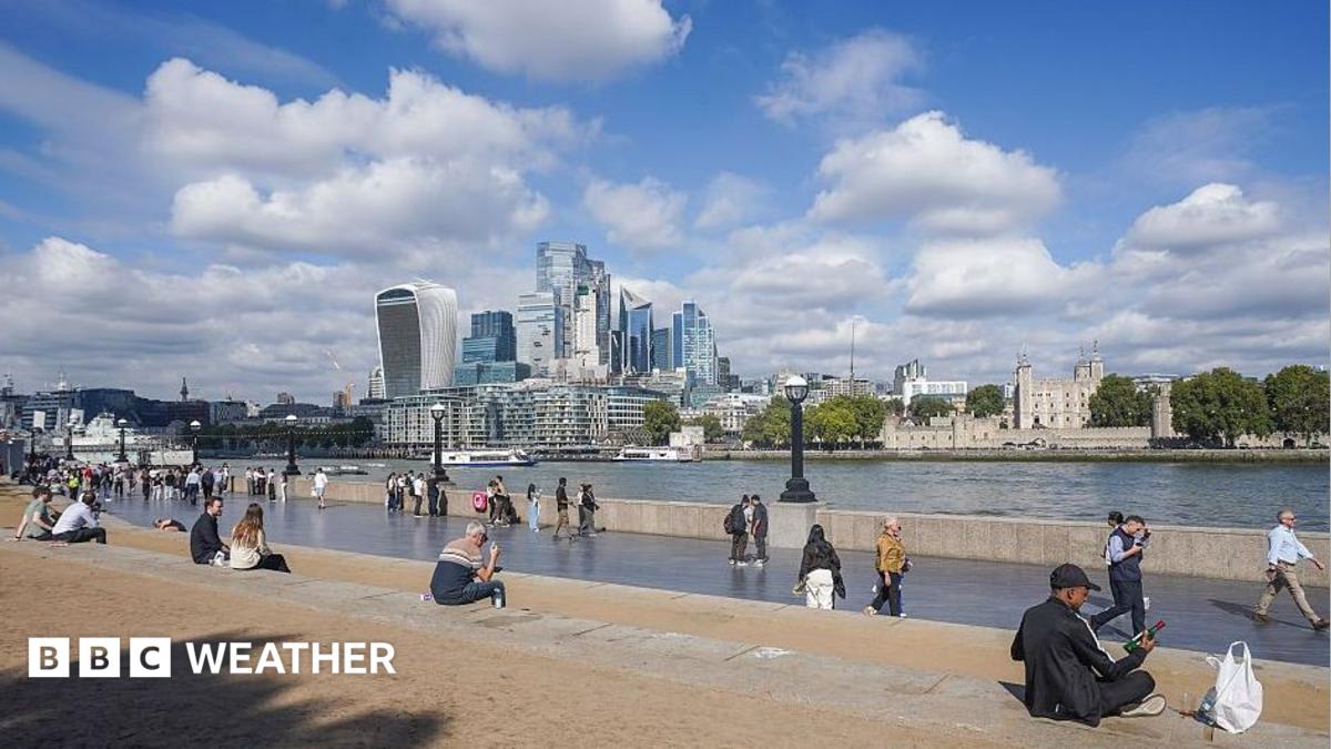 Temperatures to hit 25C in burst of late September warmth