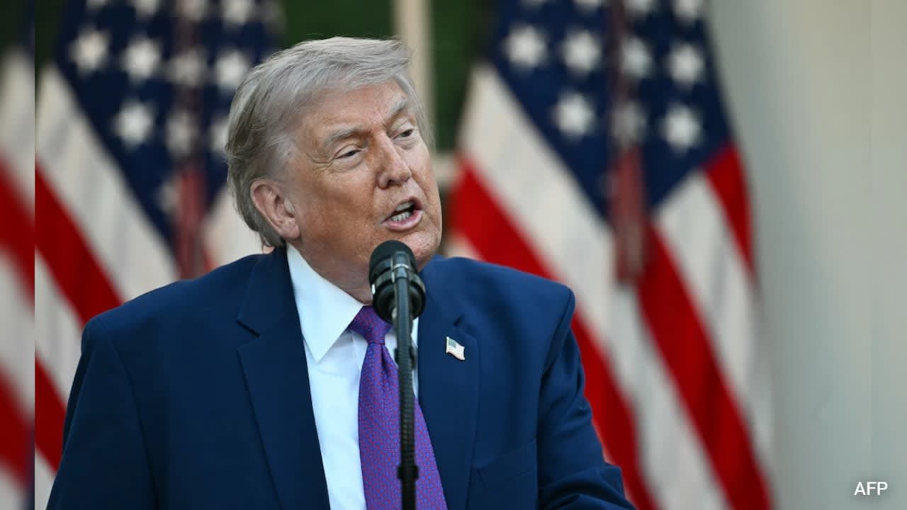 "Hoax": Trump Denies Report On Iran Sanctions Relief