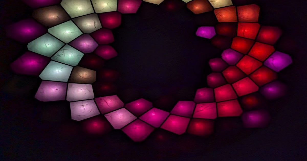 Phyllotaxis: An audio-reactive LED display