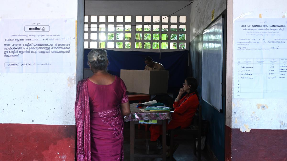 Satheesan govt faces first major electoral test as counting begins in 38 local body wards across 12 districts in Keralam